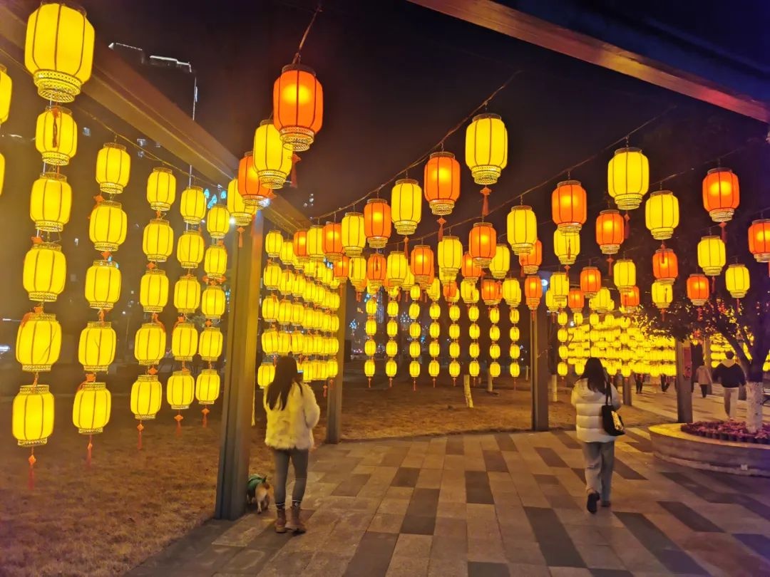 德阳春节夜景惊艳亮相！你见过如此绚丽的城市画卷吗？  第3张