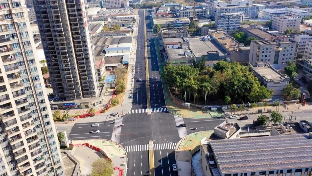 银槐西路通车了！双向六车道、1.44公里长，去潮州大道和外环路有多方便？