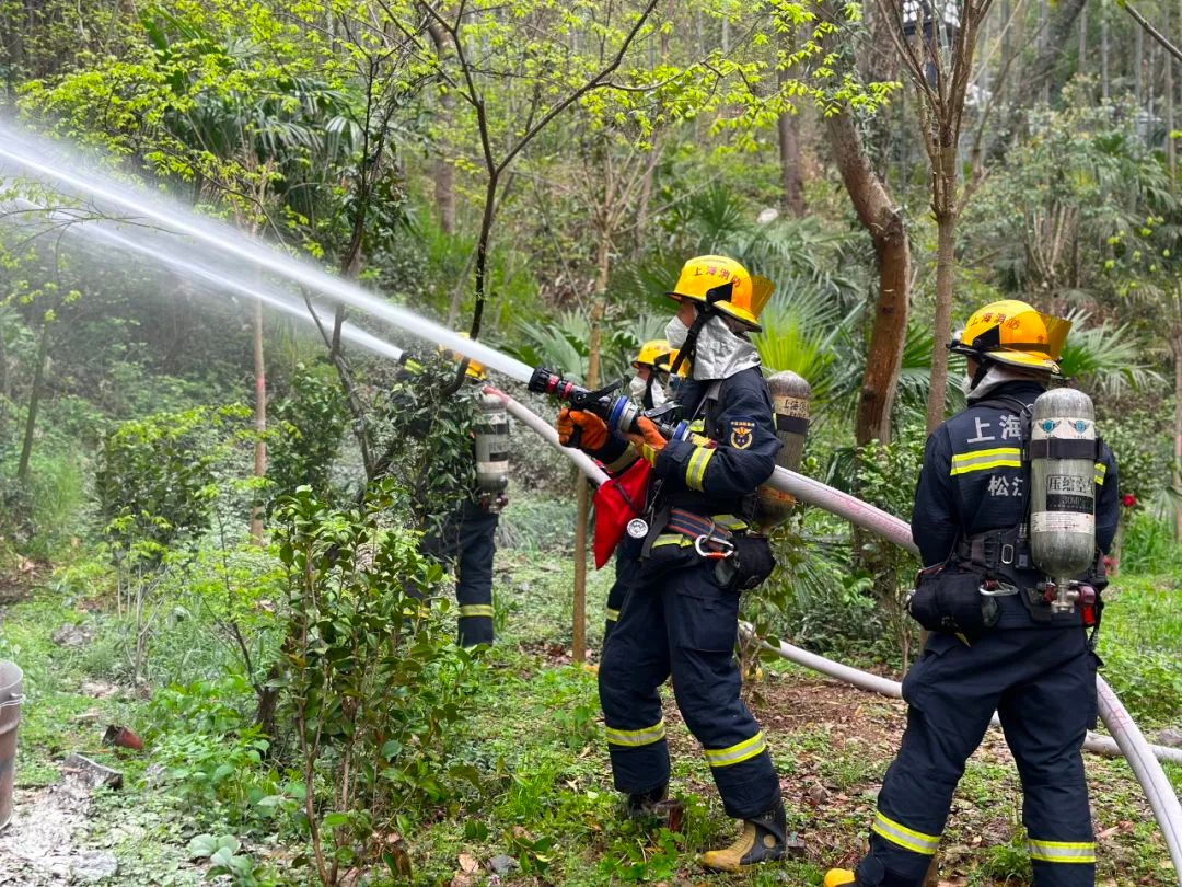 松江区消防多项行动防林地火灾，有何秘诀?!  第3张
