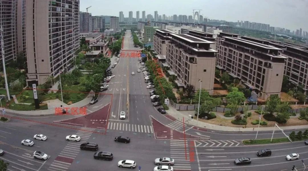 银杉路天桥即将竣工，月亮岛街道的交通难题终于要解决了吗？  第6张