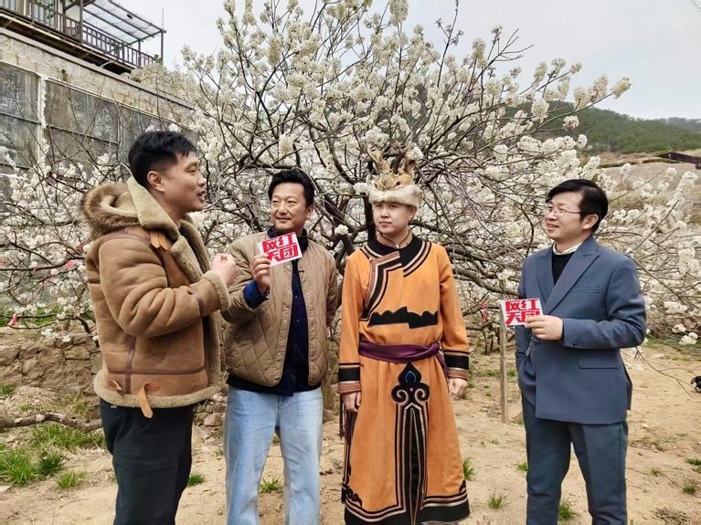 首届青岛市赏花节开幕，网红直播云游花海？  第2张