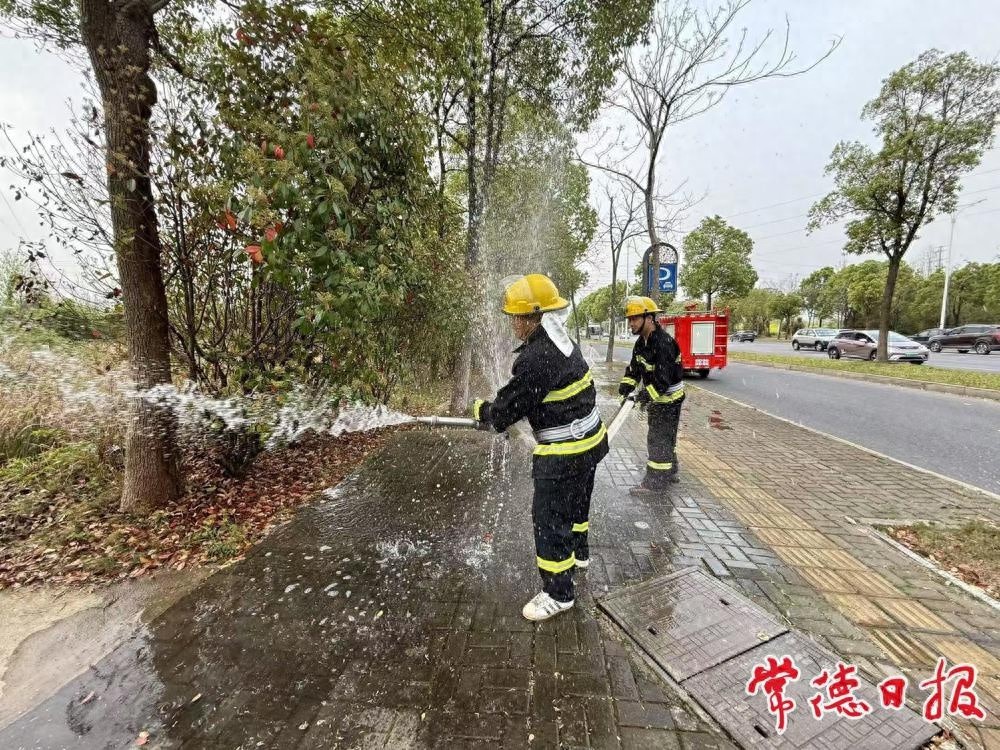 武陵区芷兰街道森林防灭火演练！有何成效？  第1张