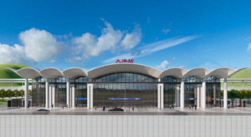 金建高铁大洋站站房钢结构工程封顶！这其中的奥秘你知道吗？