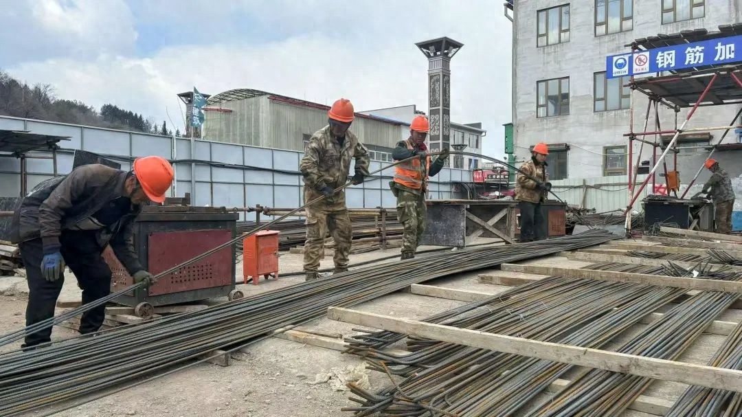 4月参乡抚松项目建设热火朝天！万良同仁堂大药房进度如何？