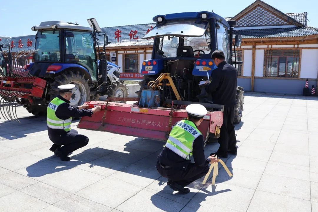 春耕备耕农忙时，珲春交巡警如何护航农村道路交通安全？  第5张
