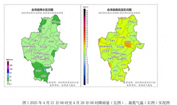 上周我县降雨不断！本周天气如何？五一出行要注意啥？