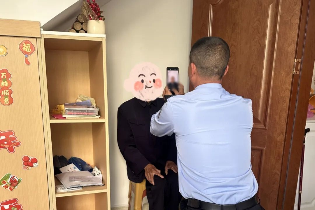 老人身份证丢失无法前往派出所办理？田园派出所民警这样做  第3张