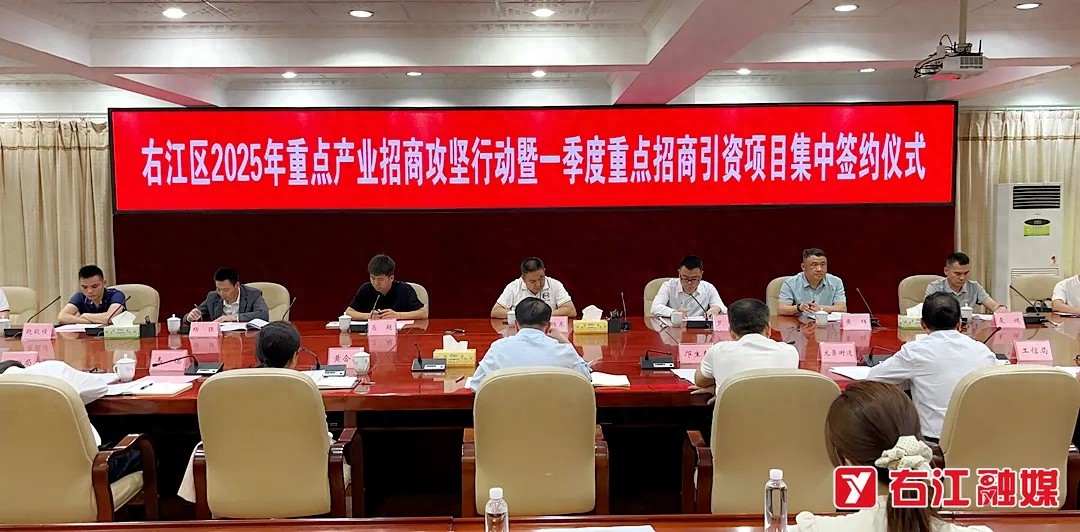 右江区迎来6大企业签约，王翔书记为何如此激动？