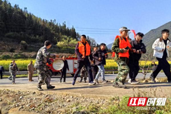 炎陵中村瑶族乡地质灾害应急演练!30人30分钟如何转移12名群众?