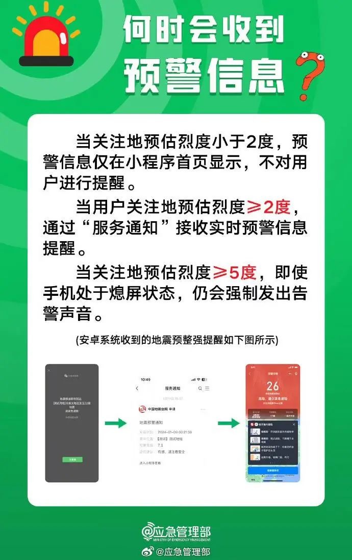 手机上地震预警功能咋开？为何有人收不到？!  第3张