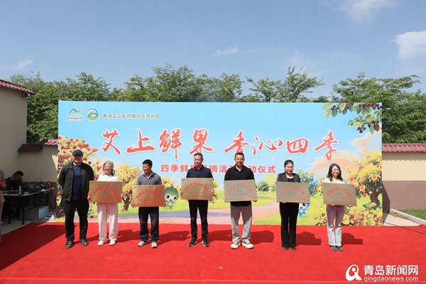 4月29日青岛艾山乡村振兴示范片区四季鲜果采摘活动启幕！你去了吗？  第4张