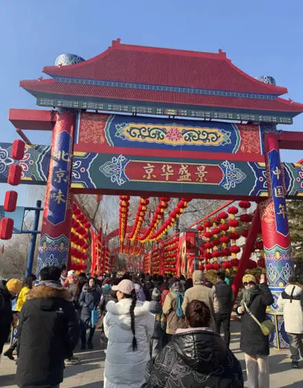 大年初一北京公园人潮涌动！72.99万人次如何度过欢乐假期？  第1张