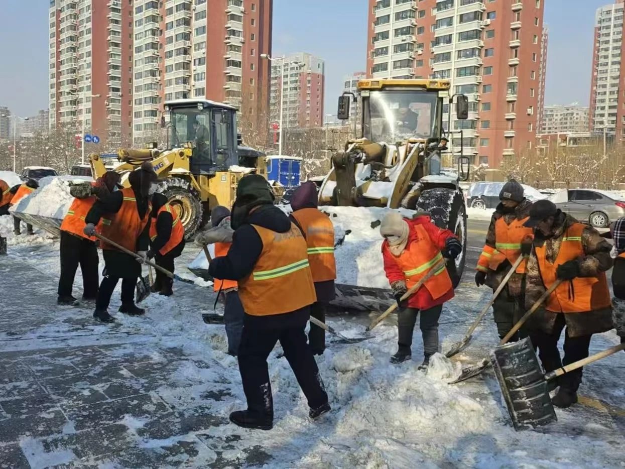 顺城区住建局如何应对强降雪？99台除雪设备严阵以待，保障居民出行安全  第2张