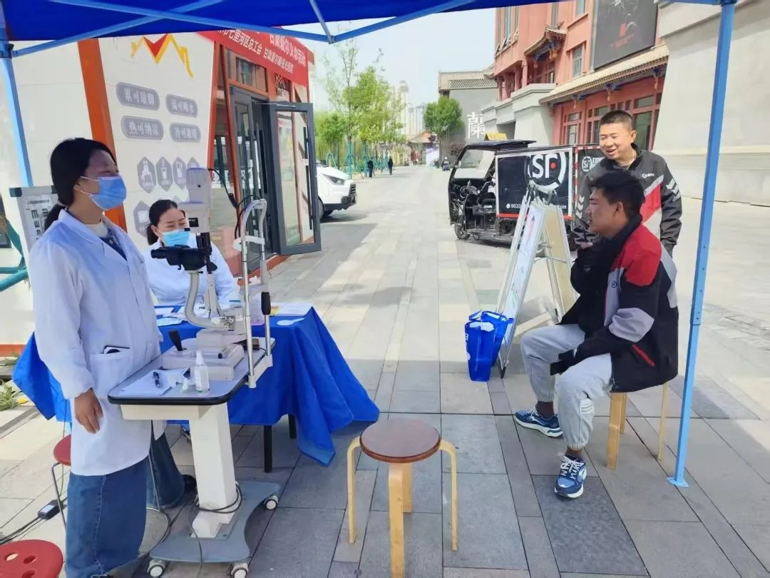 五一前夕！眼科专家竟齐聚工会驿站？这是要给快递员们啥惊喜  第5张
