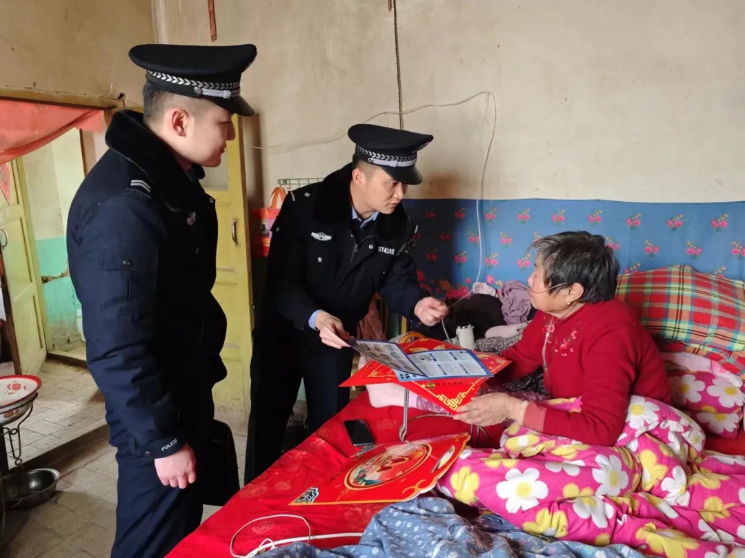 寒冬送暖！临泽公安如何让孤寡老人感受到家的温暖？