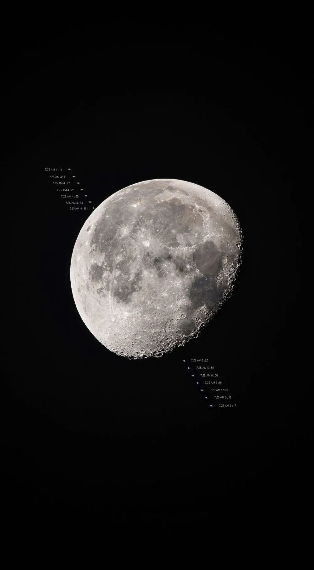 震撼！2月1日中午月掩土星几乎全国可见，你想观测吗？  第2张