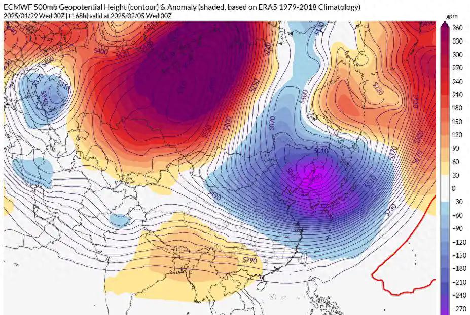 内蒙古2月上旬冷空气来袭!但为何雨雪难现?  第1张