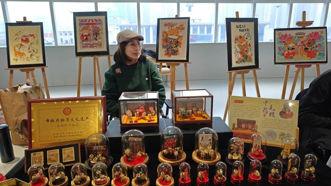 石家庄新汇文市集火爆！毛猴制作技艺为何让家长孩子疯狂抢购？  第2张